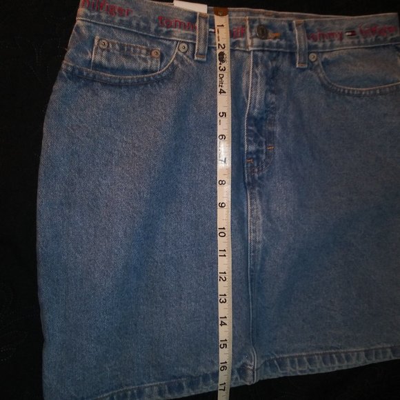 Tommy Hilfiger Denim Skirt NWT Size 8 - Picture 10 of 12